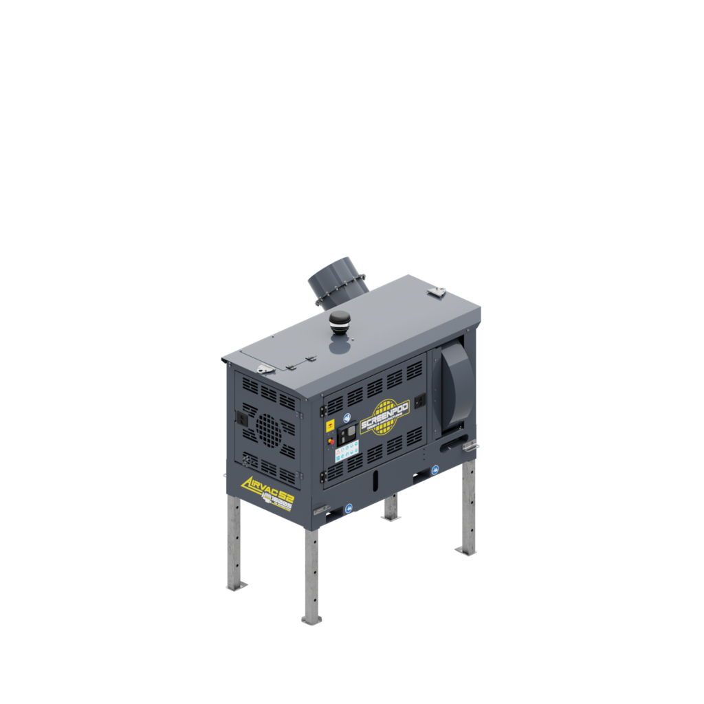Hochleistungs-Sauggebläses Windsichter