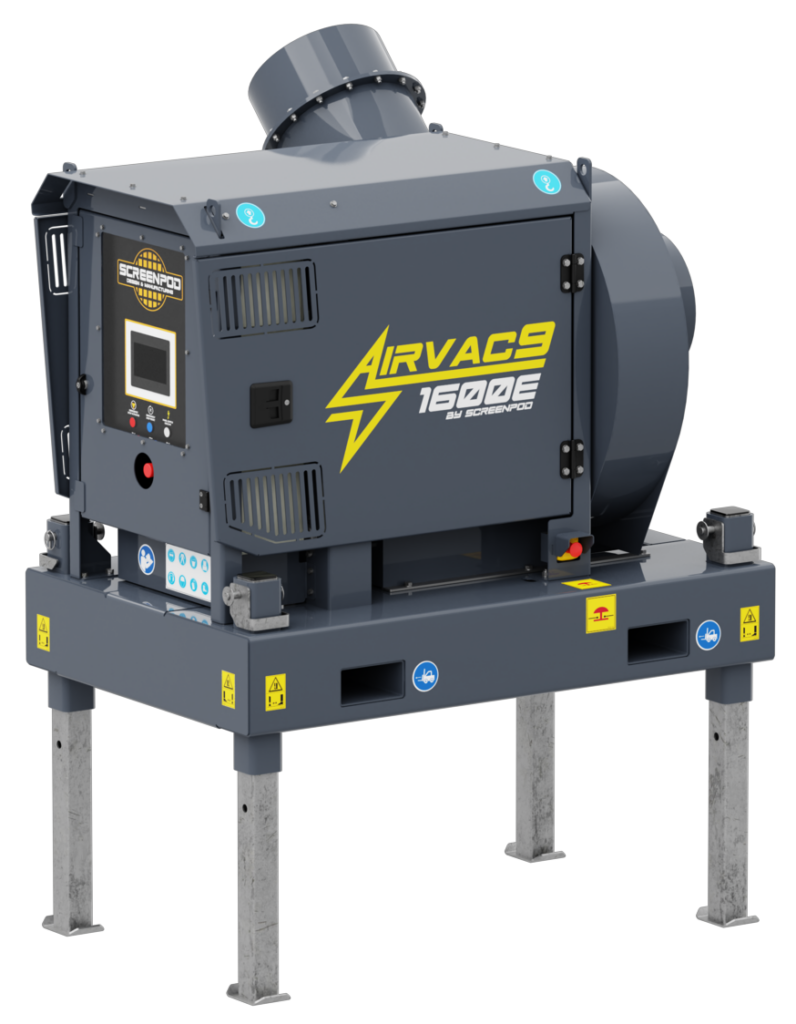 Hochleistungs-Sauggebläses Windsichter