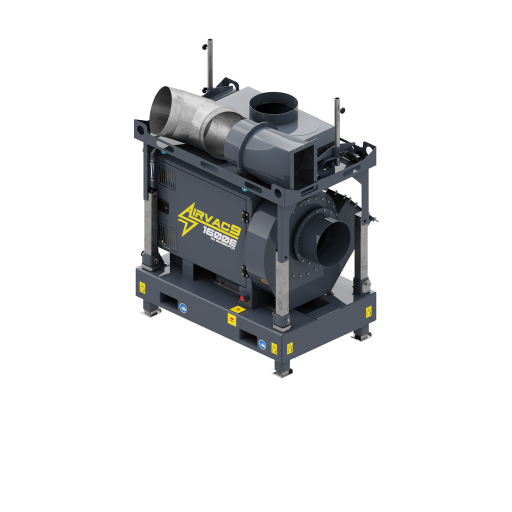 Hochleistungs-Sauggebläses Windsichter
