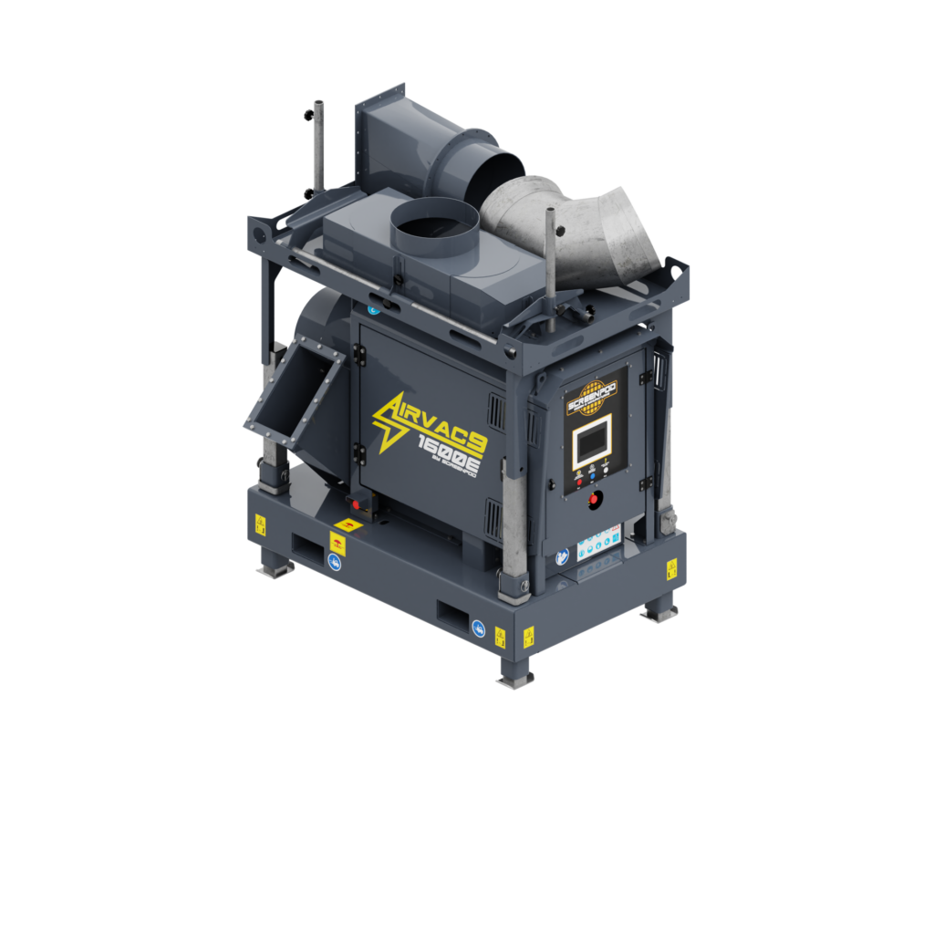 Hochleistungs-Sauggebläses Windsichter