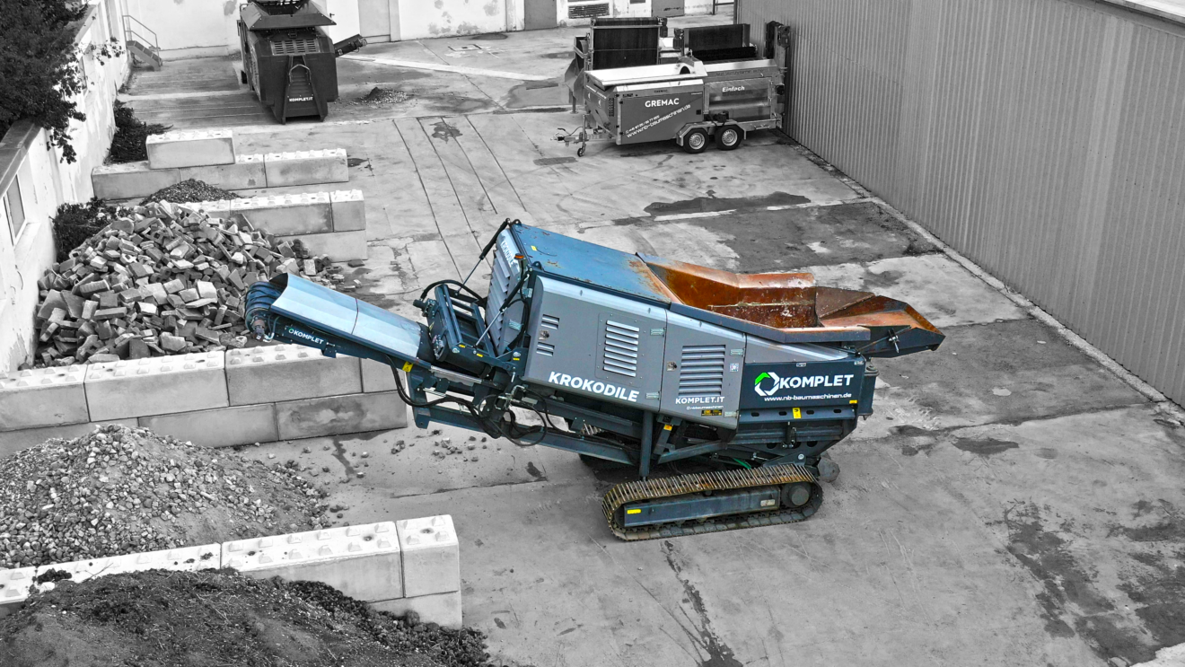 Schredder Komplet Krokodile