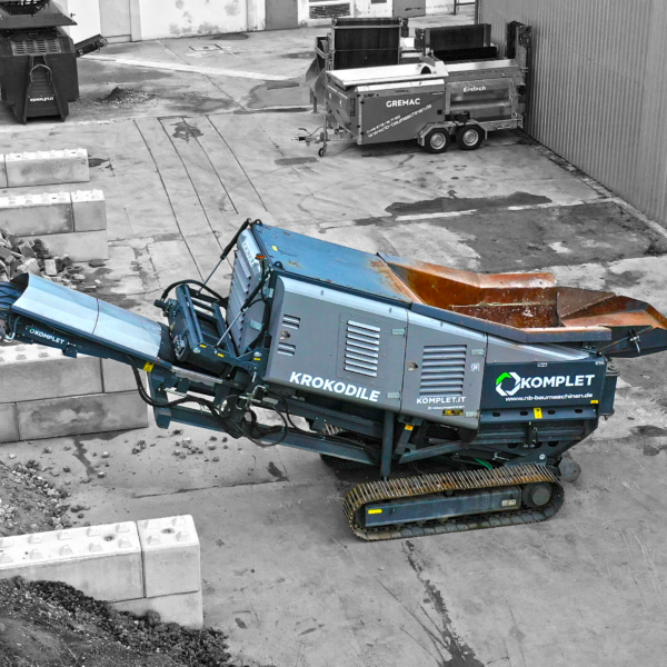 Schredder Komplet Krokodile