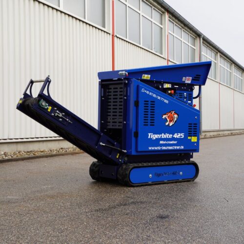 Brechanlage von der seitenansicht