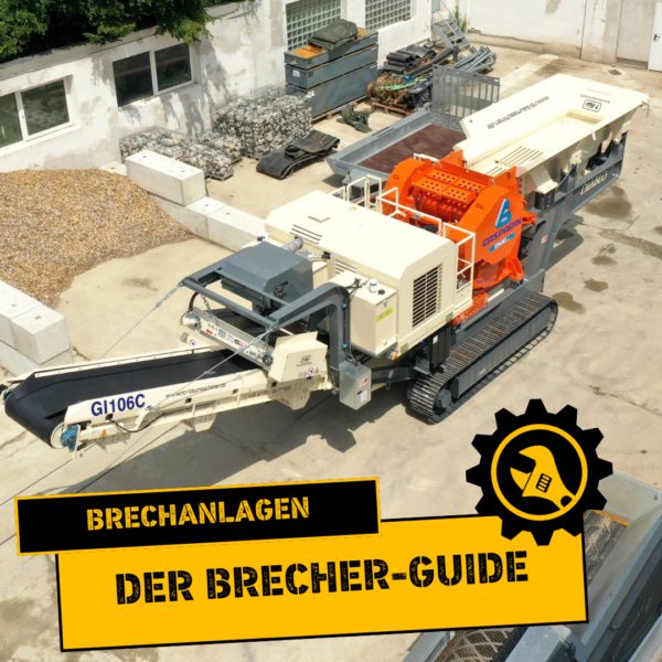 Brechanlage auf einem Hinterhof