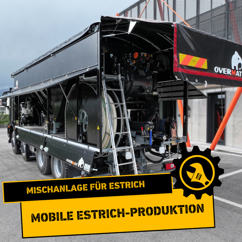 Estrich Mischanlage: Innovation in der Estrich-Produktion