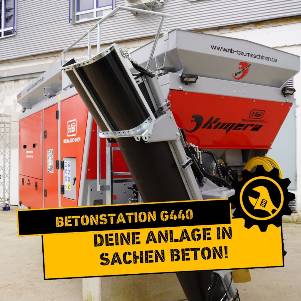 g440 Betonmischanlage, betonstation