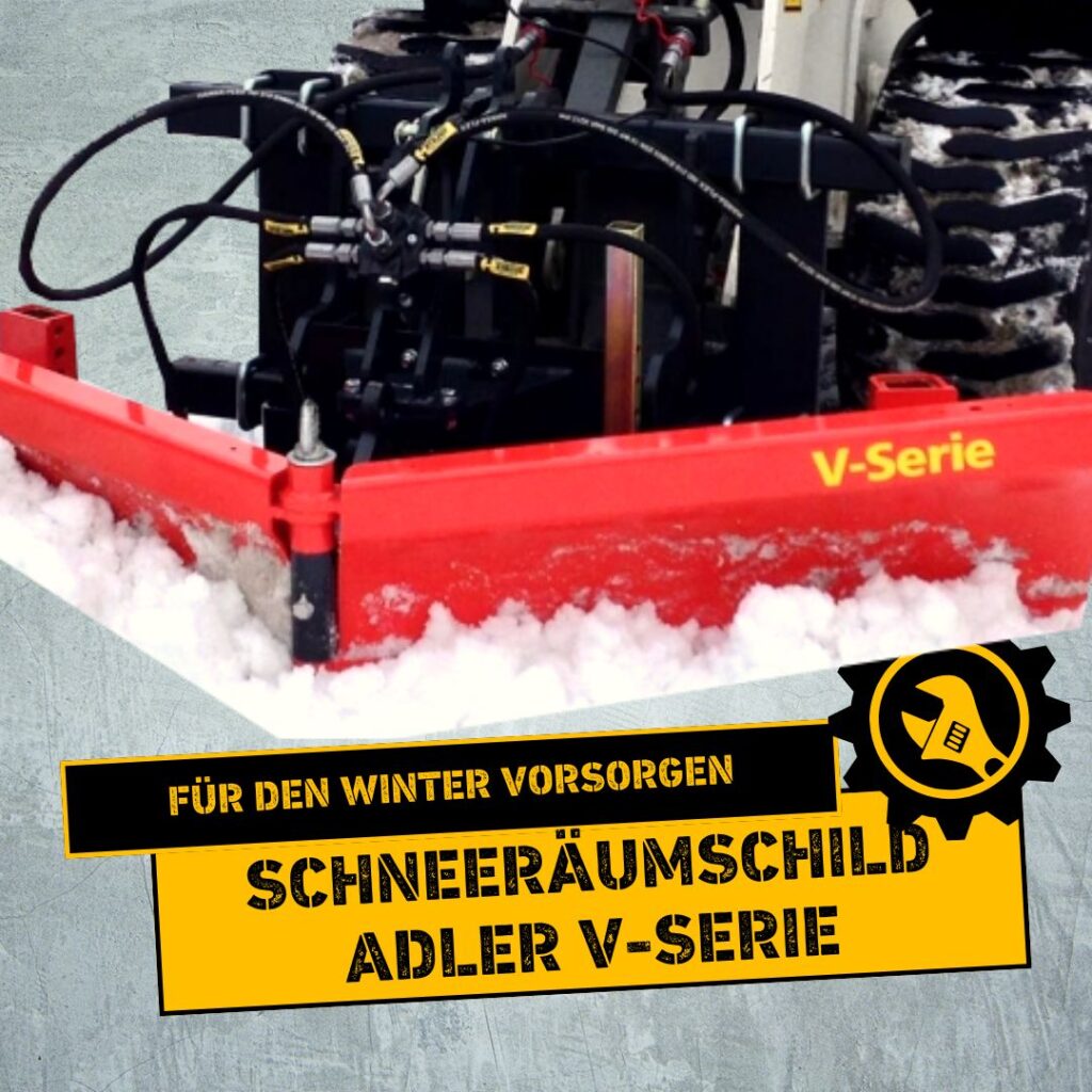 schneeraeumschild adler v serie