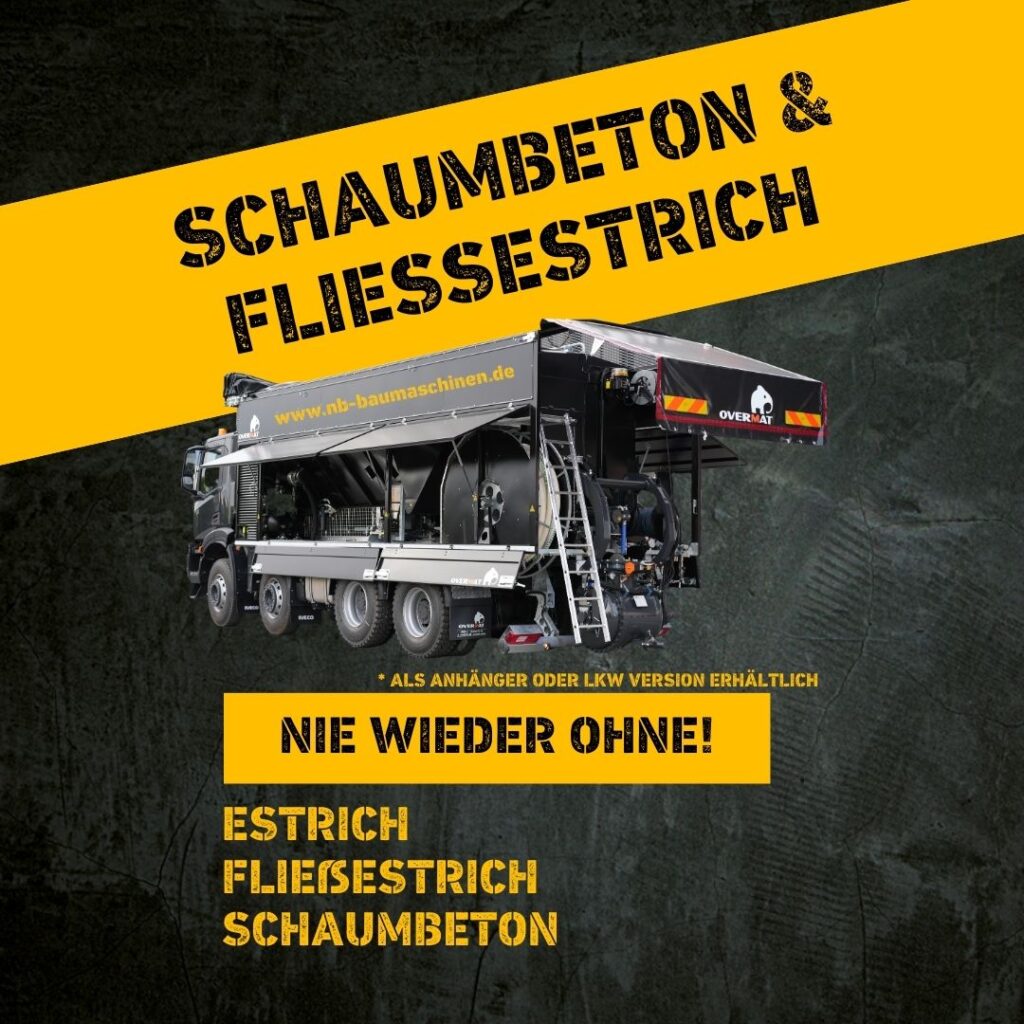 Schaumbeton Fliessestrich Estrich