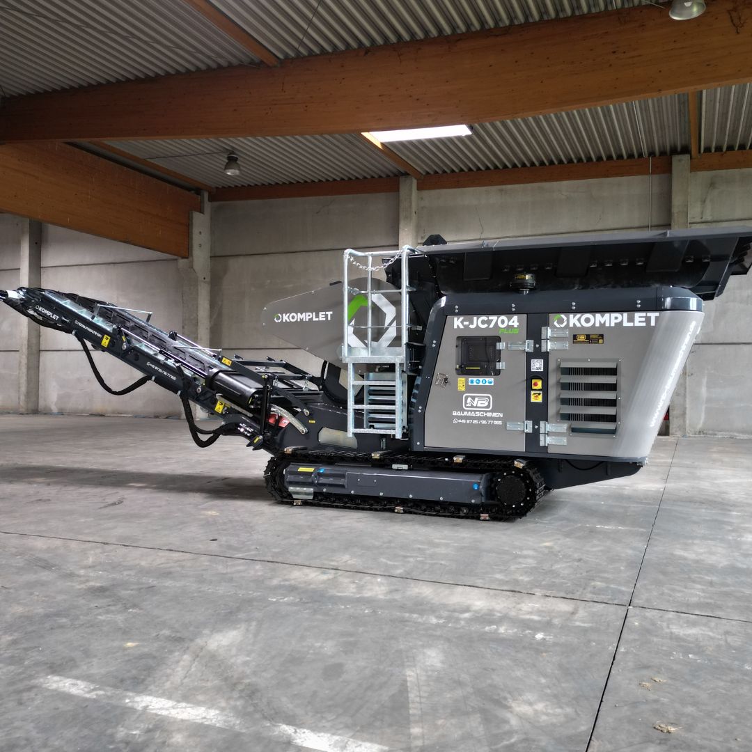 Kettenmobil: bis zu 80t/h Brechleistung