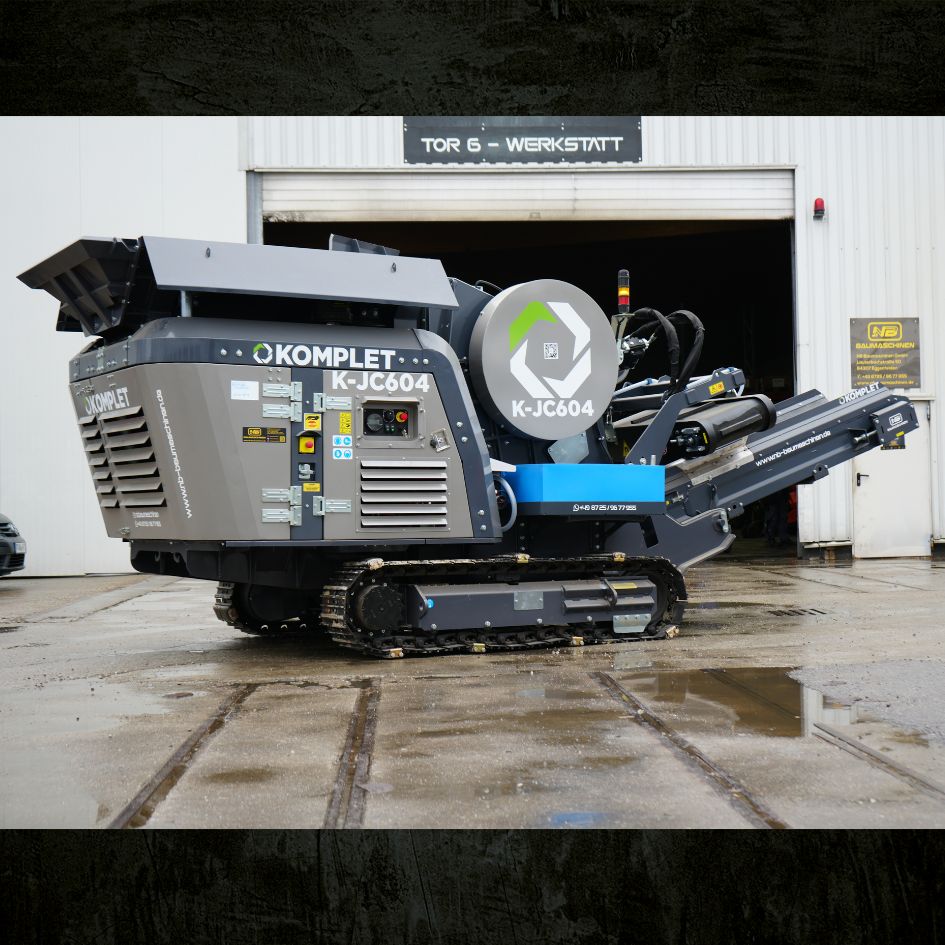 backenbrecher , auf kette , kettenmobil